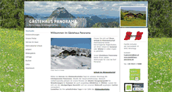 Desktop Screenshot of gaestehaus-panorama.de